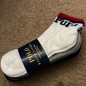 NWT 6 pairs men’s Polo Ralph Lauren socks